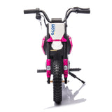 24V Kids Ride On Electric Toy Motocross Motorcycle,200W High Speed Hub Motor,Rear wheel shock W1578P225049