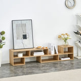 2 Pieces Cube TV Stand,Free Combination Gaming Entertainment Center Media Stand,Open Storage W3226P279109