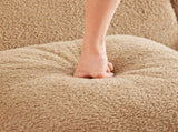 Ottoman Teddy Fabric-Camel W714P357228
