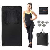 Infrared Sauna Blanket for Home Use with Armholes Wraps and Sauna Bag 37225164