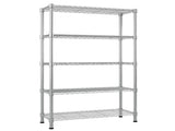 5-Layer Chrome Plated Iron Shelf 180*90*35 Chrome 59392457