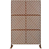 Outdoor & Indoor Privacy Metal Privacy 76" H48" W, Freestanding Decorative Privacy W465P193249