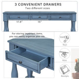 Console Table 63" Long Console Table with Drawers and Shelf for Entryway, Hallway, Living Room 60562639