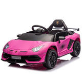 ZNTS 12V Kids Ride On Car W/Parents Remote Control,Licensed Lamborghini Aventador Xago,Hydraulic pressure W1396P184345