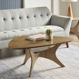 ZNTS Triangle Wood Coffee table B03548448