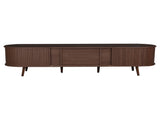 70 Inch Mid Century Modern TV Stand, TV Stand for 80 Inch TV, TV Stand with Tambour Doors, Drawers 26993441