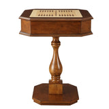 Cherry Game Table with 2 Drawer B062P186554