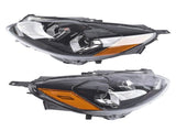 Pair Left & Right Side Headlight Replacement for Ford Escape 2020 2021 2022 Halogen w/ Bulb 66959680