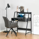 Computer Desk with Drawer ,Grey 82551570