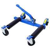 Set of Wheel Dolly Car Skates Vehicle Positioning Tire Jack Ratcheting Foot Pedal Lift W46560256