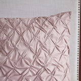 8 Piece Cotton Printed Comforter Set Blush Queen B03597100