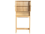 2-Door 3-Tier Toilet Cabinet Particleboard Melamine-Faced Bathroom Vanity Bathroom Cabinet with 06684122