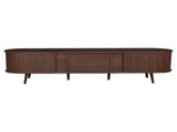 70 Inch Mid Century Modern TV Stand, TV Stand for 80 Inch TV, TV Stand with Tambour Doors, Drawers 26993441