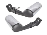 2Pcs Front Left and Right Chrome Power View Door Mirror with Turn Signal Light Fits for 56275757