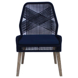Dark Navy Back Side Chair B062P153708