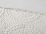 King/Cal King Embroidered Medallion Faux Fur Ultra Plush Comforter Mini Set B03597034