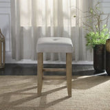 Grey and Oak Counter Height Stools B062P181306