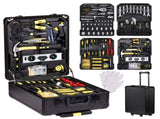 799pcs Aluminum Trolley Case Tool Set Black Yellow 84557318