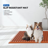 Red Rubber Floor Mat, 60*90*1cm, Anti-Fatigue & Durable 74480158