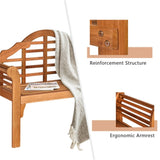 Wooden garden benches can be folded for garden patio furniture 11890346