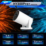 Mini Projector, Support 4K 1080P Portable Projector with Dual Band WIFI6 5G Wireless 5.2 Bluetooth 58964004