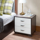 Eloy White & Black Finish Accent Table B2726P287564