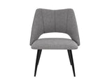 4-Chair Set Combination, Modern and Simple, With High Resilience Filling, Metal Legs, Adjustable W757P304077