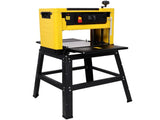 13 Inch Benchtop Thickness Planer with stand, High Power Wood Planer, Dust Port, 8000 RPM Motor, for W465P439546