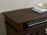 Classic TV Media Stand Modern Entertainment Console for TV Up to 65" with Open and Closed Storage W2275P337814