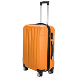 ZNTS 3-in-1 Multifunctional Large Capacity Traveling Storage Suitcase Luggage Set Orange 97788148