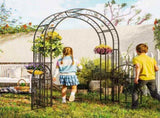 Steel Garden Arch with Gate 18123525