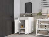 Saratoga Bathroom Cabinet with 2 Doors, White B128P314812