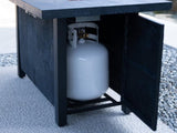 44" W x 25" H Outdoor Patio Propane Gas Fire Pit Table - 50,000 BTU High-temperature-resistant W2691P232455
