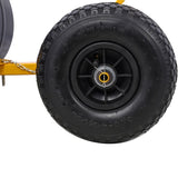 Snow Shovel with Wheels, Snow Pusher, Cushioned Adjustable Angle Handle Snow Removal Tool, 29" W465120789