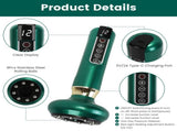 Anti Cellulite Massager with 12-Level Suction & Heating - Steel Rollers for Visible Reduction, 52800819