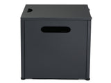 41*41*50.5cm Square Black Flip-top Gas Storage Garden Iron Side Table 94913946