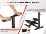 Multi-Functional Exercise Stepper - StepTwist Design, 300lbs Capacity, Non-Slip PedalsStable Metal 55977092