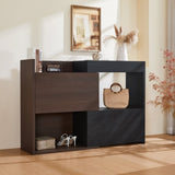 32.5''-58.8'' Extendable & Rotating Shoe Cabinet with 1 Drawer, 90-Degree Corner Cabinet, N845P261744D