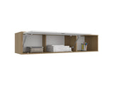 Sahara 47" Wide One - Door Wall Cabinet with Three Shelves and Pull up door for Home Office, Living B200P287122