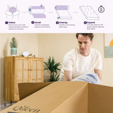 NapQueen Victoria 12 Inch Twin Cooling Gel Hybrid Mattress, CertiPUR-US Certified, Made in USA B349P332663