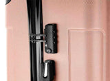 3-in-1 Portable ABS Trolley Case 20" / 24" / 28" Rose Gold 46968100