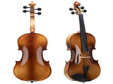 GV406 4/4 Acoustic Violin Kit Natural w/Square Case, 2 Bows, 3 In 1 Digital 11791316