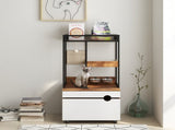 Cat Litter Box Enclosures with Cat Tree Tower, Cat Furniture ,Cat Cabinet W1687106558