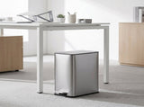 10L/2.6 Gallon Rectangular Step Trash Can Stainless Steel with Removable Inner 32092911