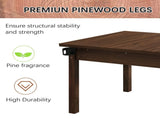 63" x 40" Board Game Table with Removable Table Top for 46 Players, Gaming and Dining Table with 21490361
