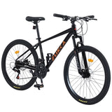 ZNTS Mountain Bike for Men and Women 26 inch 24 Speed Suspension Fork KENDA Tires W1019P187578