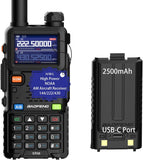 BAOFENG UV-5RH 10w GMRS Ham Radio with Long Range Walkie Talkies, Multifunctional Use, USB-C 30014787