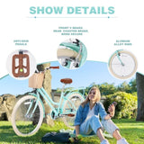 Steel Frame,Multiple Colors, for 10Years Old Girls Bike,24 inch wheel W1019P179151