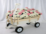 Outdoor carriage, all terrains, wooden railings, solid tires, garden carriage,Load-bearing capacity 68223869