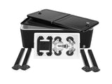 80Qt Black Box Black Square Foot Tube With Drain Pipe Freezer Incubator 85035822